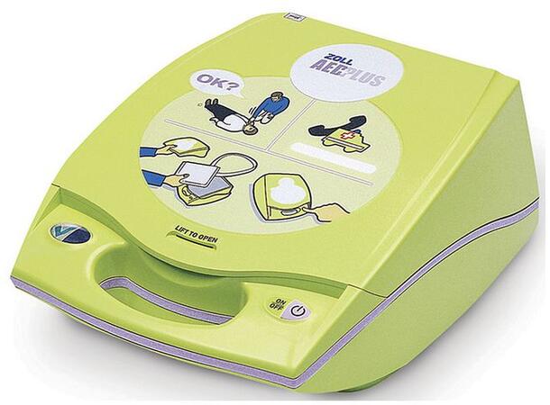 Hjertestarter ZOLL AED Plus med CPR help fra Røde Kors Førstehjelp 